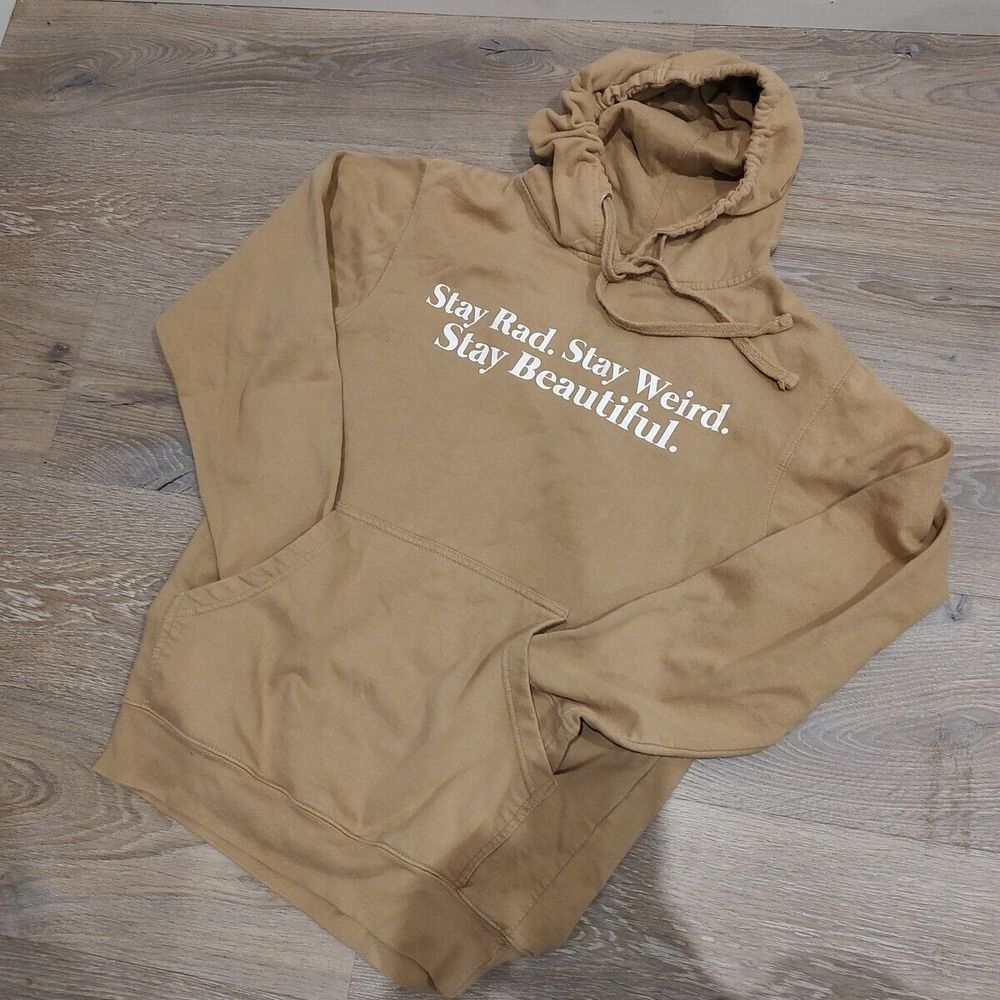 Fanjoy Unisex Hoodie Sweatshirt Small Brown Long Sleeve Acacia Kersey Merch - Picture 1 of 6